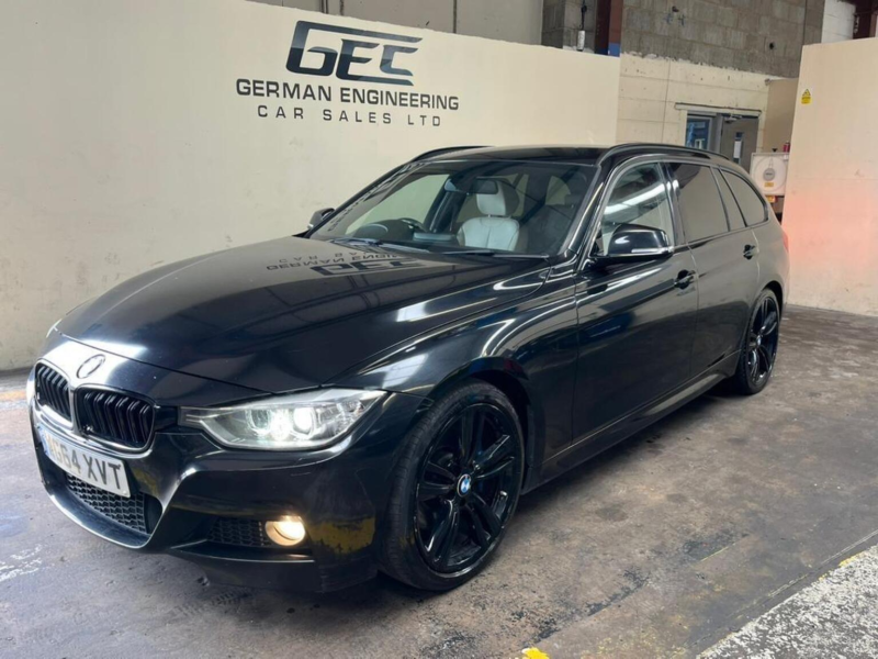 2015 BMW 3 Series 2.0 320d M Sport Touring Auto Euro 5 (s/s) 5dr in Black — image 1