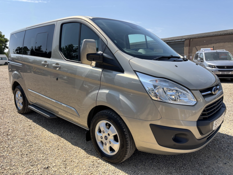 2018 Ford Tourneo Custom Wheelchair Accessible Vehicle Wav 2.0 310 Ecoblue Titanium in Silver — image 1