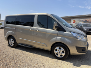 2018 Ford Tourneo Custom Wheelchair Accessible Vehicle Wav 2.0 310 Ecoblue Titanium in Silver — image 2