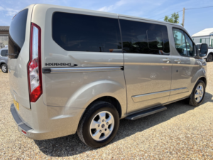 2018 Ford Tourneo Custom Wheelchair Accessible Vehicle Wav 2.0 310 Ecoblue Titanium in Silver — image 3