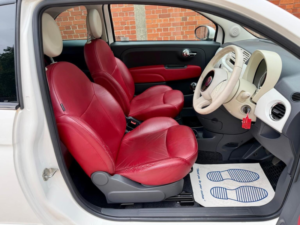 2011 Fiat 500 0.9 Twinair Lounge Euro 5 (s/s) 3dr in White — image 3
