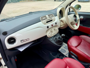 2011 Fiat 500 0.9 Twinair Lounge Euro 5 (s/s) 3dr in White — image 4