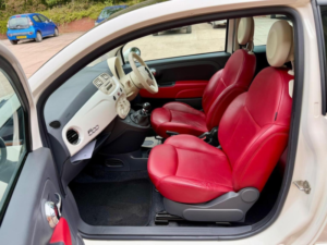 2011 Fiat 500 0.9 Twinair Lounge Euro 5 (s/s) 3dr in White — image 5