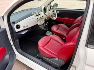 2011 Fiat 500 0.9 Twinair Lounge Euro 5 (s/s) 3dr in White — image 6