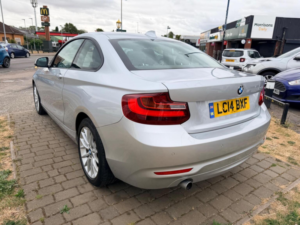 2014 BMW 2 Series 2.0 218d Se Euro 6 (s/s) 2dr in Silver — image 2