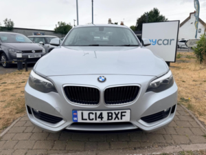 2014 BMW 2 Series 2.0 218d Se Euro 6 (s/s) 2dr in Silver — image 6