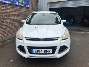 2014 Ford Kuga 2.0 Tdci Titanium 2WD Euro 5 5dr in White — image 3