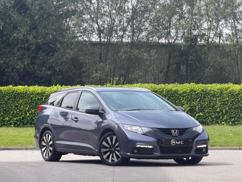 2014 Honda Civic 1.6 I-Dtec Sr Tourer Euro 5 (s/s) 5dr in Blue — image 1