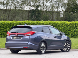 2014 Honda Civic 1.6 I-Dtec Sr Tourer Euro 5 (s/s) 5dr in Blue — image 3