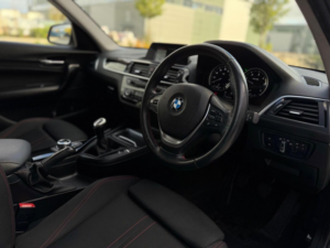 2017 BMW 1 Series 2.0 118d Sport Euro 6 (s/s) 5dr in White — image 3