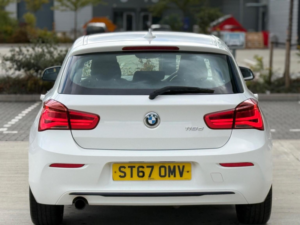 2017 BMW 1 Series 2.0 118d Sport Euro 6 (s/s) 5dr in White — image 6