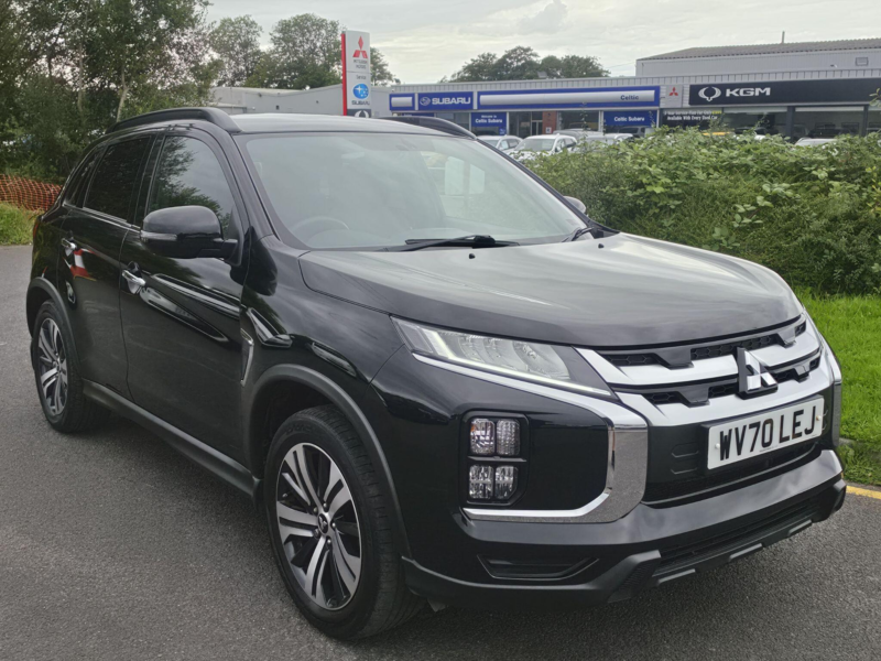 2020 Mitsubishi Asx 2.0 Mivec Exceed SUV 5dr Petrol CVT 4WD Euro 6 (s/s) (150 Ps) in Black — image 1