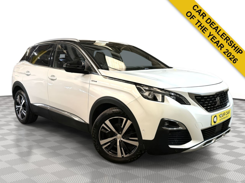 2018 Peugeot 3008 1.5 Bluehdi Gt Line SUV 5dr Diesel Eat Euro 6 (s/s) (130 Ps) in White — image 1