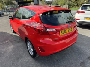 2017 Ford Fiesta 1.0 T Ecoboost Zetec in Red — image 3
