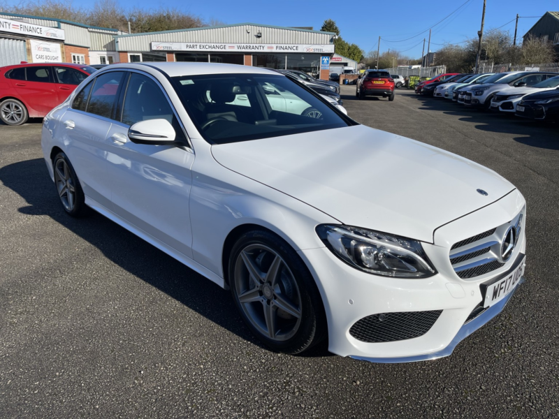 2017 Mercedes-Benz C Class 2.1 C250d Amg Line in White — image 1