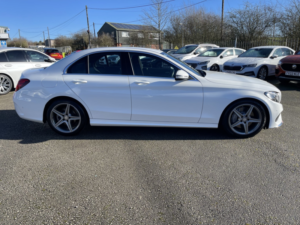 2017 Mercedes-Benz C Class 2.1 C250d Amg Line in White — image 3