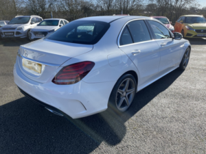 2017 Mercedes-Benz C Class 2.1 C250d Amg Line in White — image 4