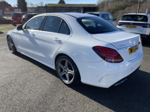 2017 Mercedes-Benz C Class 2.1 C250d Amg Line in White — image 5