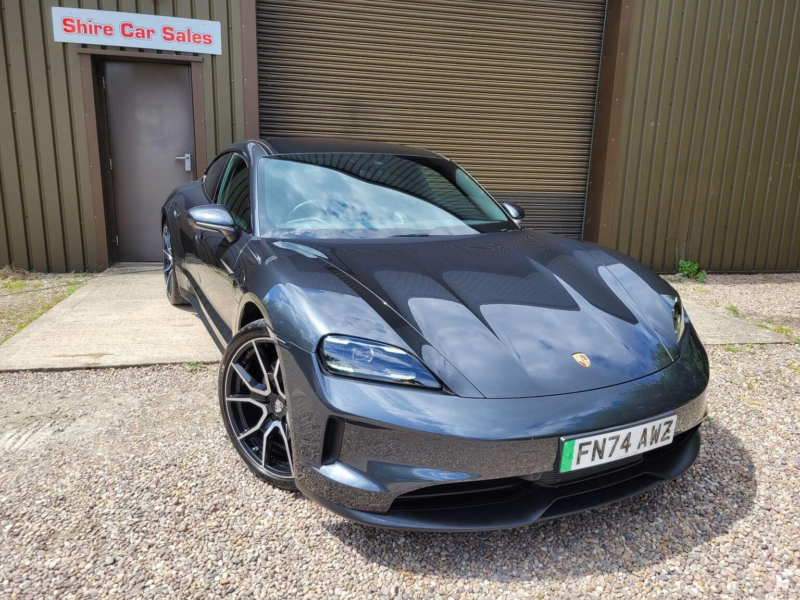 2024 Porsche Taycan Performance 89kwh 4s Auto 4WD 4dr (11kw Charger) in Grey — image 1