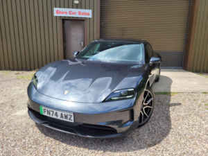 2024 Porsche Taycan Performance 89kwh 4s Auto 4WD 4dr (11kw Charger) in Grey — image 2