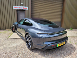 2024 Porsche Taycan Performance 89kwh 4s Auto 4WD 4dr (11kw Charger) in Grey — image 3