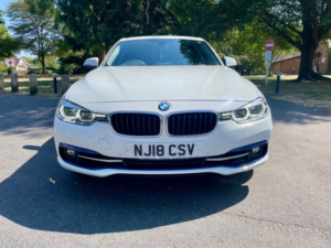 2018 BMW 3 Series 1.5 318i Sport Saloon 4dr Petrol Auto Euro 6 (s/s) (136 Ps) in White — image 2