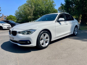 2018 BMW 3 Series 1.5 318i Sport Saloon 4dr Petrol Auto Euro 6 (s/s) (136 Ps) in White — image 3