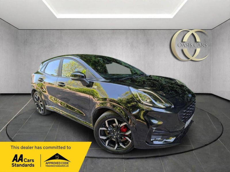 2023 Ford Puma 1.0t Ecoboost Mhev St-Line X Euro 6 (s/s) 5dr in Black — image 1