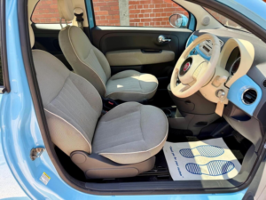 2012 Fiat 500 1.2 Lounge Dualogic Euro 4 3dr in Blue — image 3