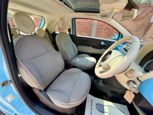 2012 Fiat 500 1.2 Lounge Dualogic Euro 4 3dr in Blue — image 4