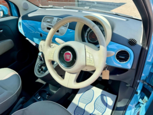 2012 Fiat 500 1.2 Lounge Dualogic Euro 4 3dr in Blue — image 6