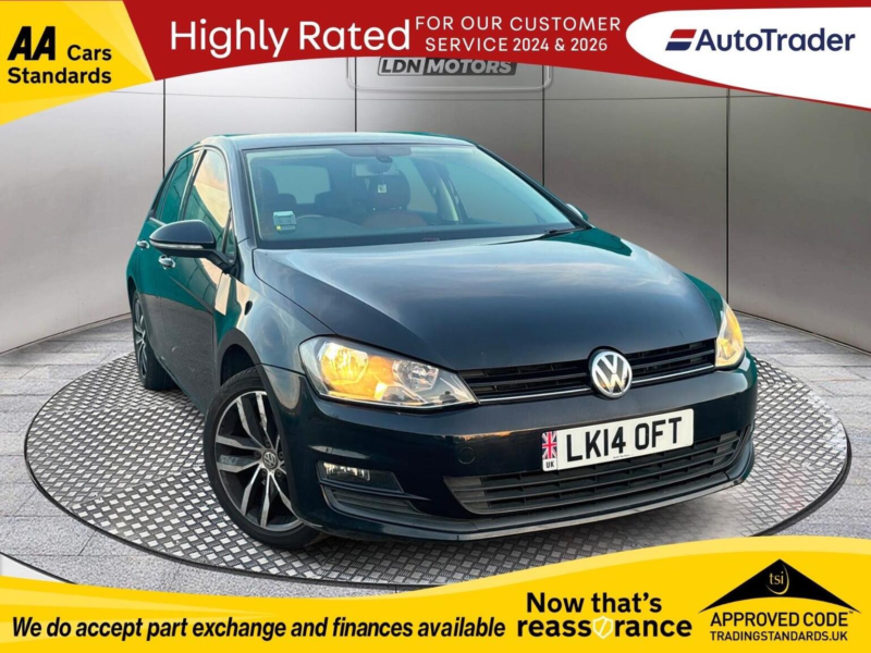 2014 Volkswagen Golf 1.4 Tsi Bluemotion Tech Match DSG Euro 5 (s/s) 5dr in Black — image 1