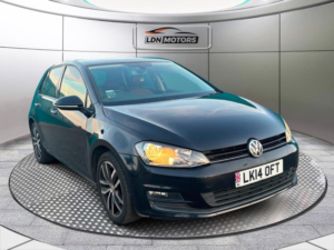 2014 Volkswagen Golf 1.4 Tsi Bluemotion Tech Match DSG Euro 5 (s/s) 5dr in Black — image 4