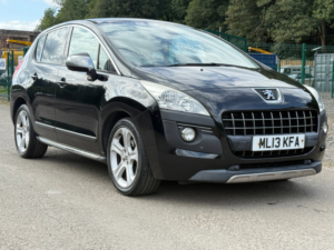 2013 Peugeot 3008 2.0 Hdi Allure SUV 5dr Diesel Auto Euro 5 (163 Ps) in Black — image 3