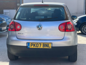 2007 Volkswagen Golf 1.4 S 5dr in Silver — image 5