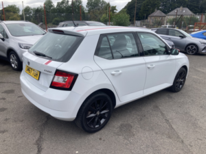 2018 Skoda Fabia 1.0 Tsi Redline in White — image 4
