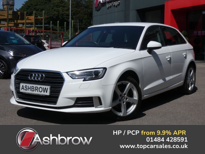 2019 Audi A3 Sportback 1.0 Tfsi 30 Sport 5d 115 S/s in White — image 1
