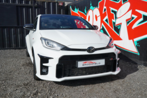2022 Toyota Yaris 1.6t Gr Circuit Hatchback 3dr Petrol Manual AWD Euro 6 (261 Ps) in White — image 3