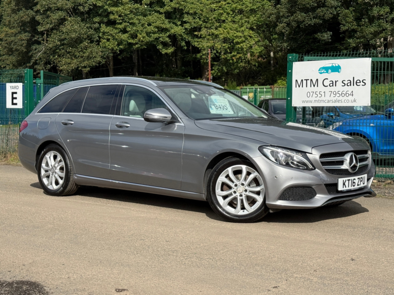 2016 Mercedes-Benz C Class 1.6 C200d Sport (premium) Estate 5dr Diesel G-Tronic+ Euro 6 (s/s) (136 Ps) in Silver — image 1