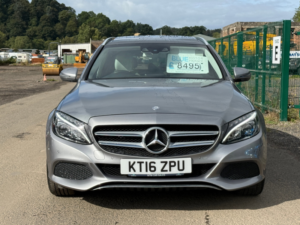 2016 Mercedes-Benz C Class 1.6 C200d Sport (premium) Estate 5dr Diesel G-Tronic+ Euro 6 (s/s) (136 Ps) in Silver — image 2