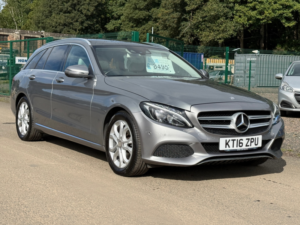 2016 Mercedes-Benz C Class 1.6 C200d Sport (premium) Estate 5dr Diesel G-Tronic+ Euro 6 (s/s) (136 Ps) in Silver — image 3