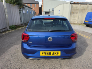 2018 Volkswagen Polo 1.0 Tsi Se Euro 6 (s/s) 5dr in Blue — image 5