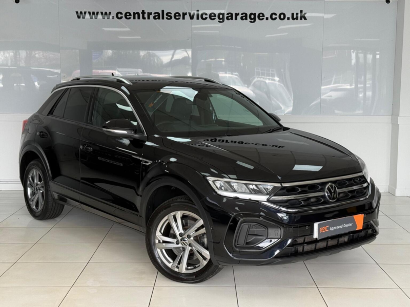 2024 Volkswagen T-Roc 2.0 Tsi R-Line DSG 4motion Euro 6 (s/s) 5dr in Black — image 1