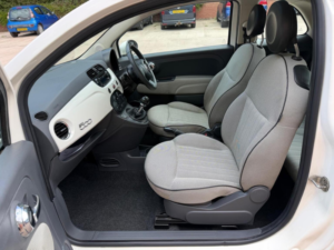 2011 Fiat 500 0.9 Twinair Lounge Euro 5 (s/s) 3dr in White — image 6