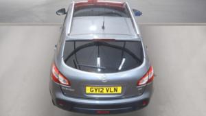 2012 Nissan Qashqai 1.5 Dci N-Tec+ 2WD Euro 5 5dr in Grey — image 6