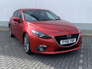 2015 Mazda Mazda3 2.0 Skyactiv-G Sport Nav 5-Door in Red — image 6