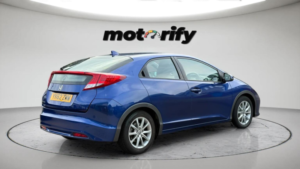 2012 Honda Civic 1.8 I-Vtec Ex Euro 5 (s/s) 5dr in Blue — image 6
