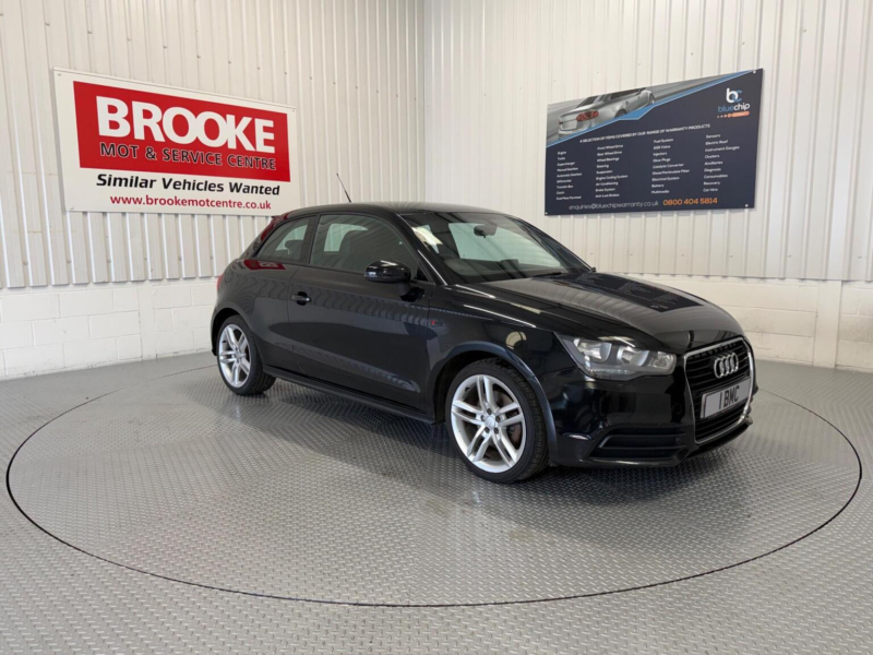 2011 Audi A1 1.4 Tfsi S Line Euro 5 (s/s) 3dr in Black — image 1