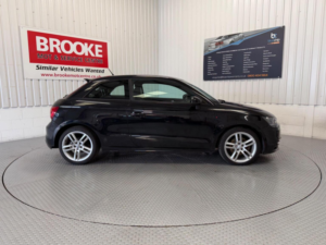 2011 Audi A1 1.4 Tfsi S Line Euro 5 (s/s) 3dr in Black — image 3