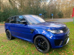2016 Land Rover Range Rover Sport V8 Svr in Blue — image 2